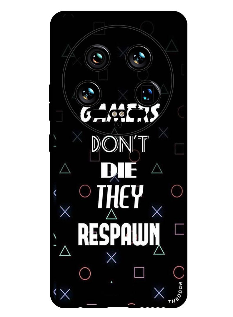 Theodor Protective Case Anti Scratch Shock Proof Bumper Cover For Xiaomi 14 Ultra Gamers Dont Die - Image 1