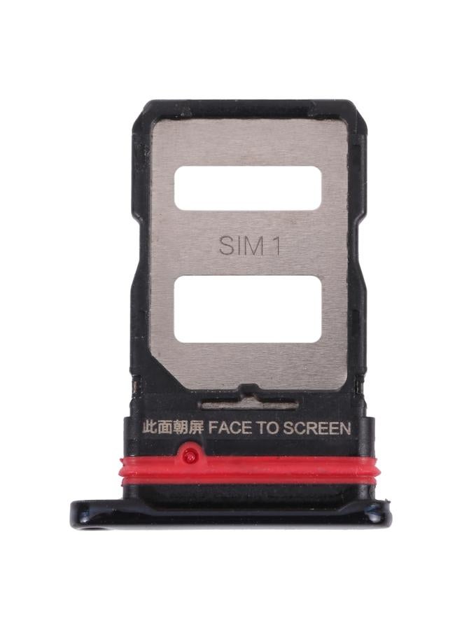 SIM Card Tray + SIM Card Tray for Xiaomi Mi 11T / 11T Pro 21081111RG(Black) - Image 1