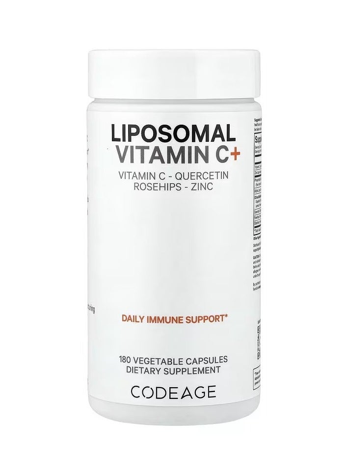 كوديدج فيتامين سي+ الليبوزومي، 180 كبسولة نباتية