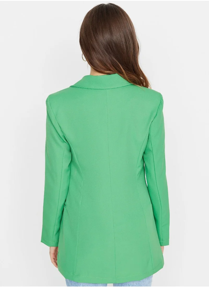 trendyol Collar Detailed Blazer Jacket