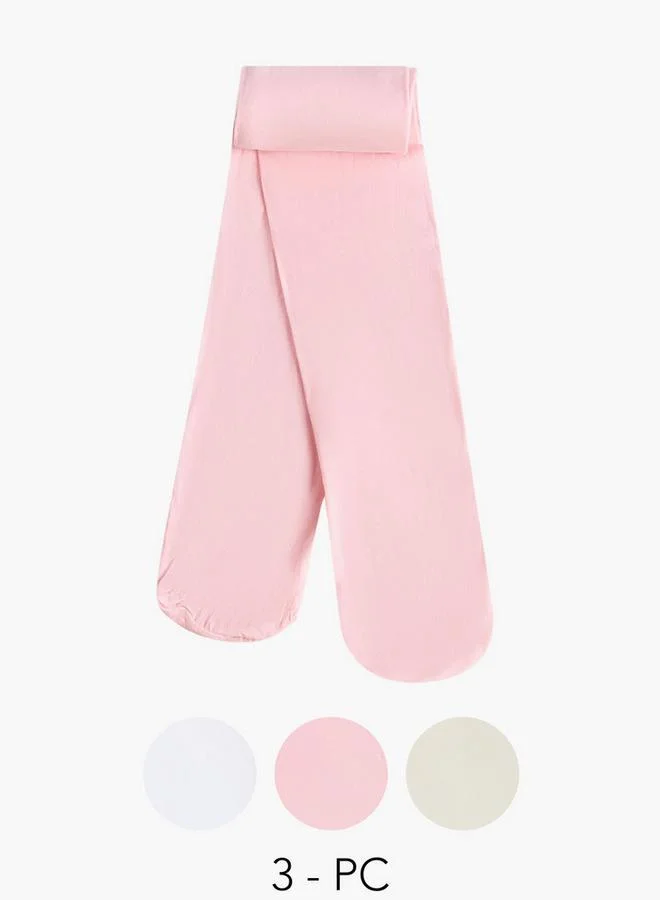 سيليست Pack of 3 Girls Tights with Elasticated Waistband Ramadan Collection