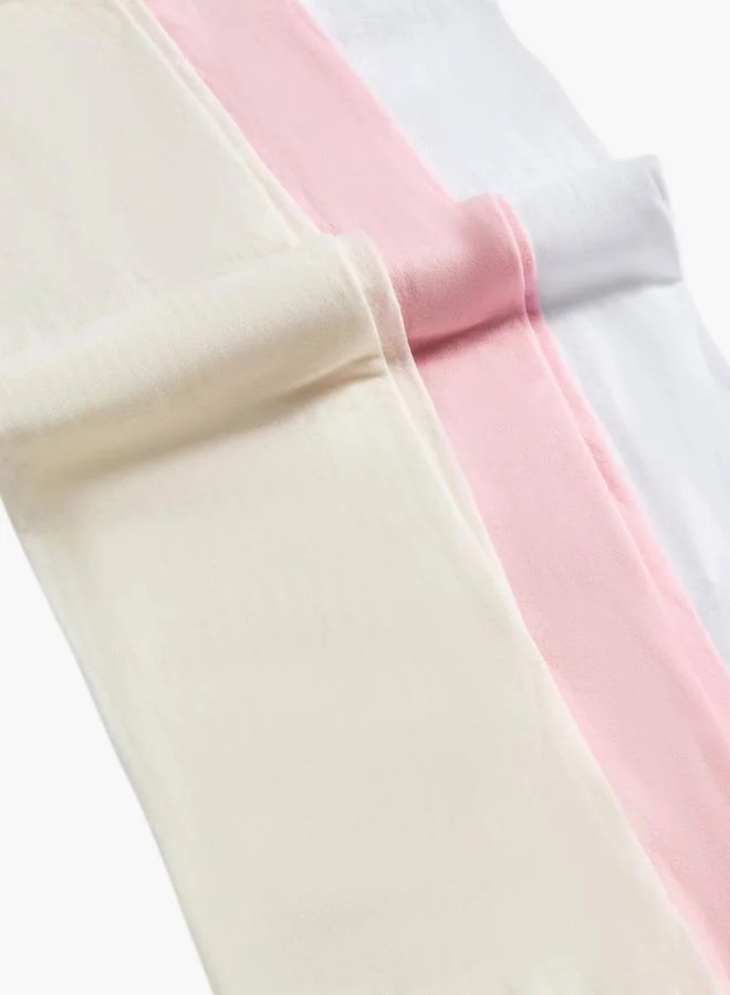 Celeste MULTICOLOR Pack Of 3 Girls School Tights With Elasticated Waistband for Women | Best Price UAE