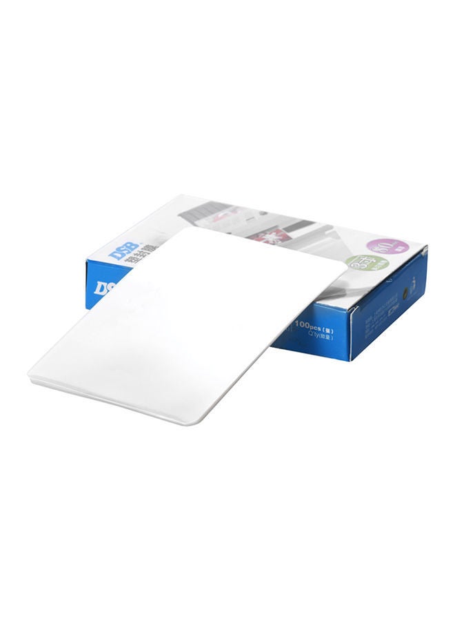 NIBEMINENT Pack Of 100 Laminating Sheets  - Image 2