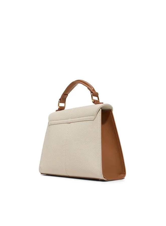 كول ات سبرنج Riileyy Ladies Beige Top Handle Bag