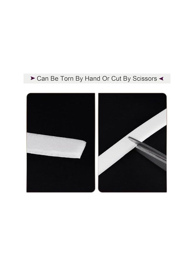 PROMASS 4 Rolls Double Sided Tapes White Foam Tape for Home, Office, Double Sided Tape Self-Adhesive Tape Adhesive Sticky Tape, Double-Sided Adhesive Tape,White Double Adhesive Tape,Doublesided Sticky Tape  - Image 3