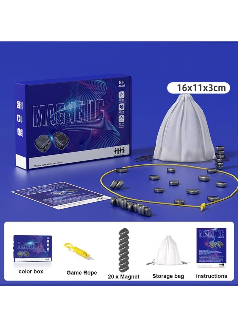 Magnetic Chess Game, Fun Table Top Magnet Game, Magnet Board Game, Strategy Game for Kids & Adults, Family Party Games  - Image 5