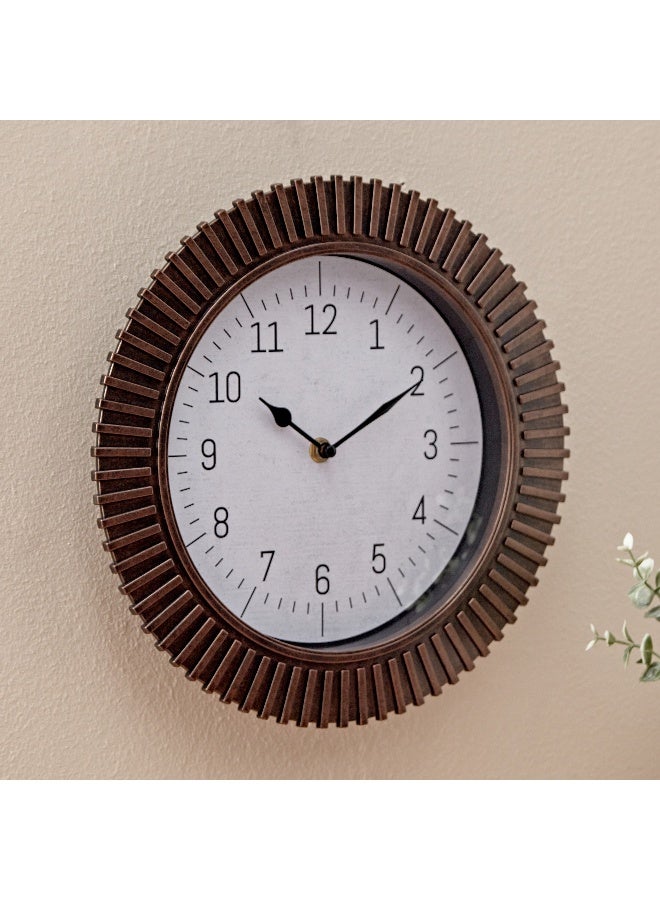 Home Box Saratoga Wall Clock 30.5 x 4.5 x 30.5 cm - Image 1
