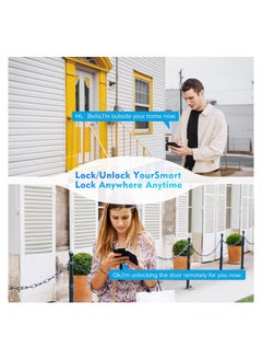 Y&D Smart Wi-Fi Gateway, G2 Hub for Keyless Entry Door, Paired with Door Lock to Realize APP Remote Control Support Voice and TT App, Compatible Alexa Google Home  - Image 4