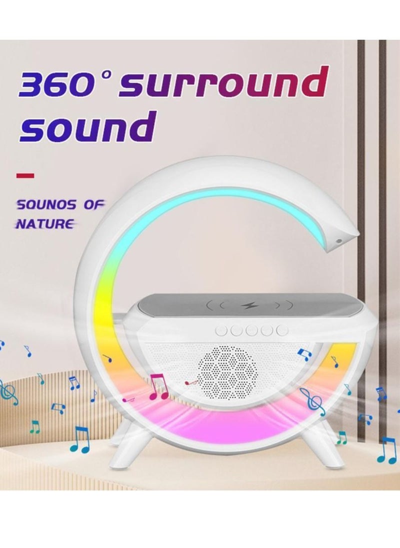 Trands - Bluetooth LED Wireless Charging Speaker BT2301 - Image 1