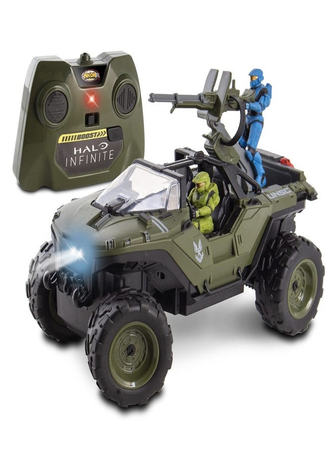 NKOK Halo Infinite RC: Battle Hog UNSC Warthog -W/Master Chief & Spartan, 2.4 GHz Radio Control w/Turbo Boost Vehicle - Image 2