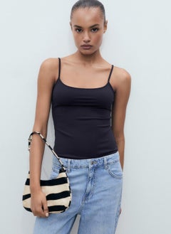 MANGO Fitted Thin Straps Top  - Image 1