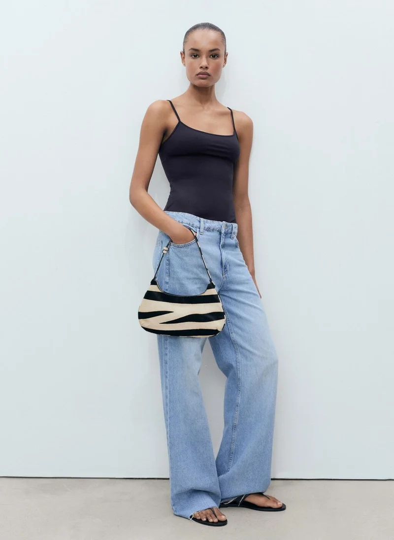 MANGO Fitted Thin Straps Top