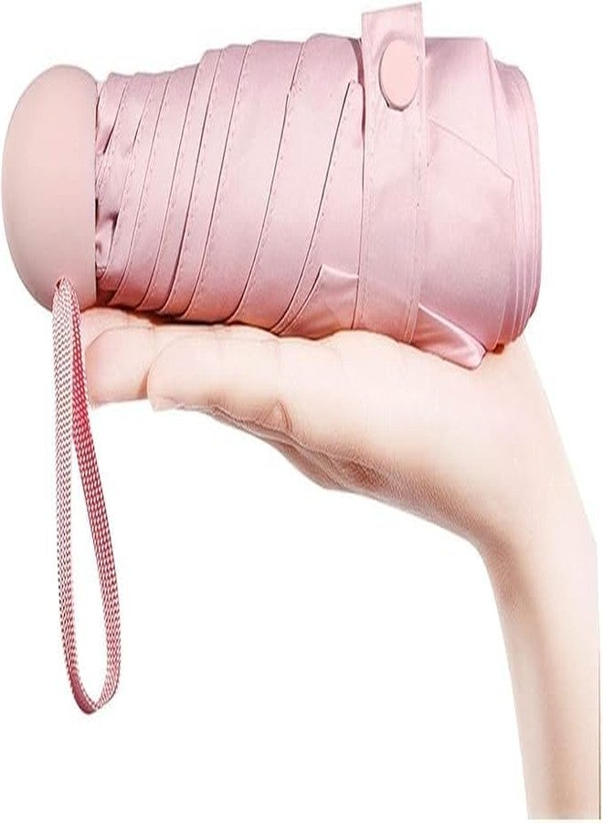 TUPERMAR Mini Umbrella Compact Travelling, office Umbrella for Summer Rain Mini Pocket Polyester UV Protection Fabric for Summer monsoon Anti-Slip Handle-6 Ribs (Manual Open)(1) - Image 3