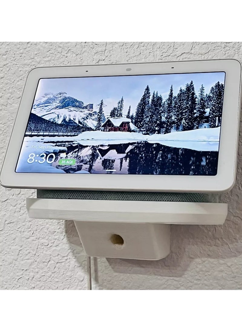 Google - Nest Hub 2nd Gen Smart Display, Google Assistant Built-In, 7" WSVGA Touchscreen, Wi-Fi & BT Wireless Connectivity, Control Smart Home Devices, 1.7" Full-Range Speaker, BLACK - Image 1
