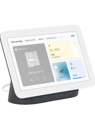 Nest Hub 2nd Gen Smart Display, Google Assistant Built-In, 7" WSVGA Touchscreen, Wi-Fi & BT Wireless Connectivity, Control Smart Home Devices, 1.7" Full-Range Speaker, BLACK - pzsku/Z8D117CCFB8ED54894694Z/45/1746226830/f10692db-d22f-49d0-a4ff-e199e4ca9c35
