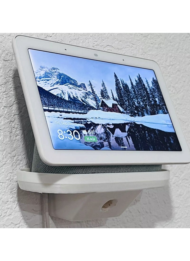 Google - Nest Hub 2nd Gen Smart Display, Google Assistant Built-In, 7" WSVGA Touchscreen, Wi-Fi & BT Wireless Connectivity, Control Smart Home Devices, 1.7" Full-Range Speaker, BLACK - Image 1