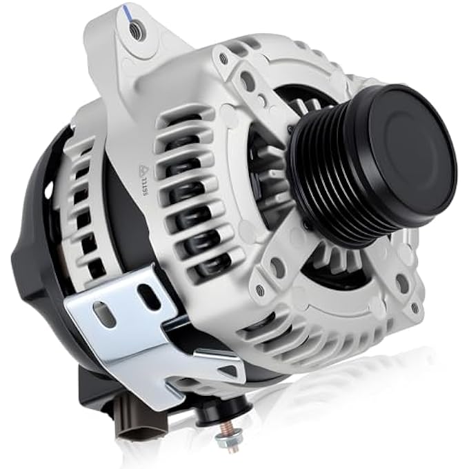 Farrme 11195 Car Alternator 12V 100 Amp, 7-Groove Pulley Fit for Toyota Camry 07-09, Corolla 09-10, Matrix 09-13, for Pontiac Vibe 09-10, Scion xB L4 2.4L Automotive Replacement Alternators 88975511 - Image 1
