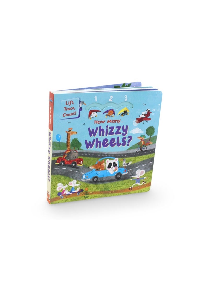 Igloo Books "How Many... Whizzy Wheels?" Board Book - Image 1
