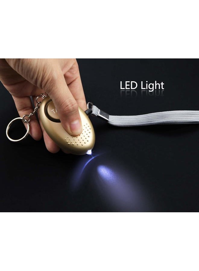 Taiker Personal Alarm for Women 140DB Emergency Self-Defense Security Alarm Keychain with LED Light for Women Kids and Elders-2 Pack - Image 2
