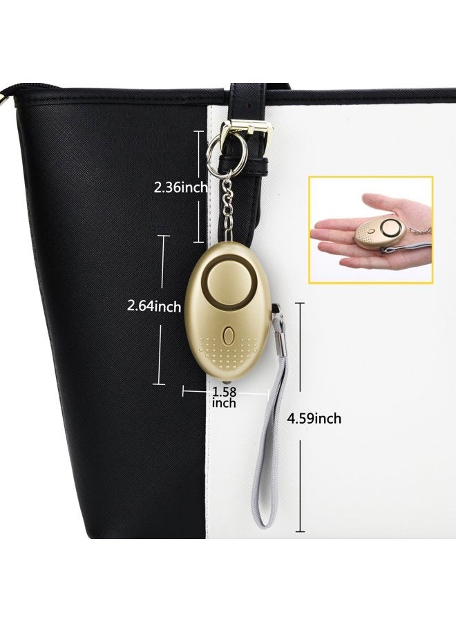 Taiker Personal Alarm for Women 140DB Emergency Self-Defense Security Alarm Keychain with LED Light for Women Kids and Elders-2 Pack - Image 4