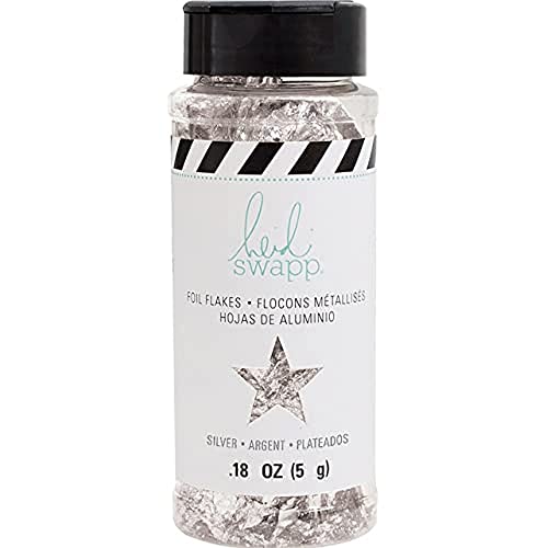 Heidi Swapp Accessory Mink-Wheel Flakes-Silver - Image 3