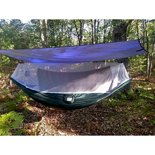 Hammock Bliss All Purpose Waterproof Shelter - Waterproof Tent Tarp, Rain Fly and Hammock Shelter to Cover Your Hammock & Your Gear – Make Hammock Camping A Rain Free and Dry Experience - Image 4