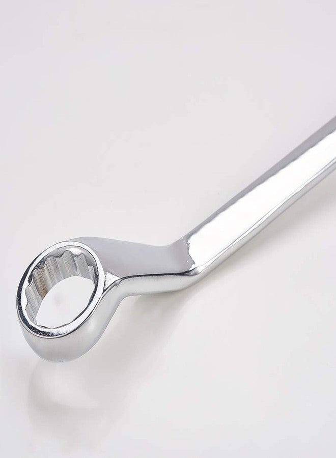 اتول مارت مفتاح توركس صندوقي من يوتول مارت، مقاس 24 مم × 27 مم، متري، 12 نقطة، طرف صندوقي مزدوج بإزاحة، طول 350 مم، أداة إصلاح للسيارات والمنازل، مطلي بالكروم، Cr-V - Image 4