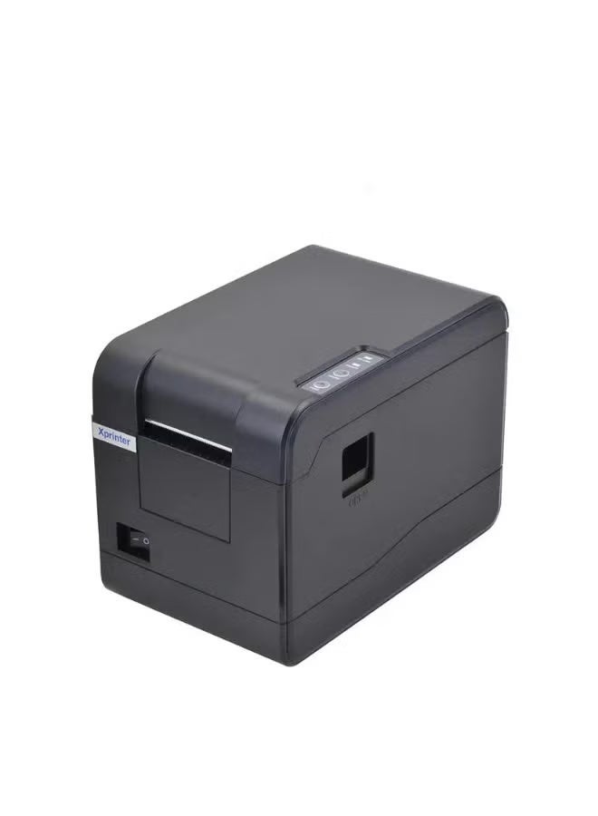إكس برينتر طابعة باركود وإيصالات حرارية تسلسلية XPRINTER 233، أسود - Image 1