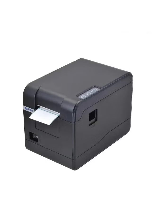 إكس برينتر طابعة باركود وإيصالات حرارية تسلسلية XPRINTER 233، أسود - Image 2