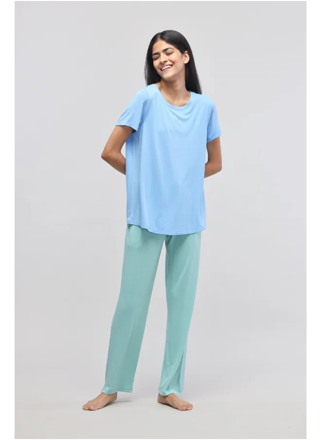 نسيسيرا Aqua Straight Pajama Set