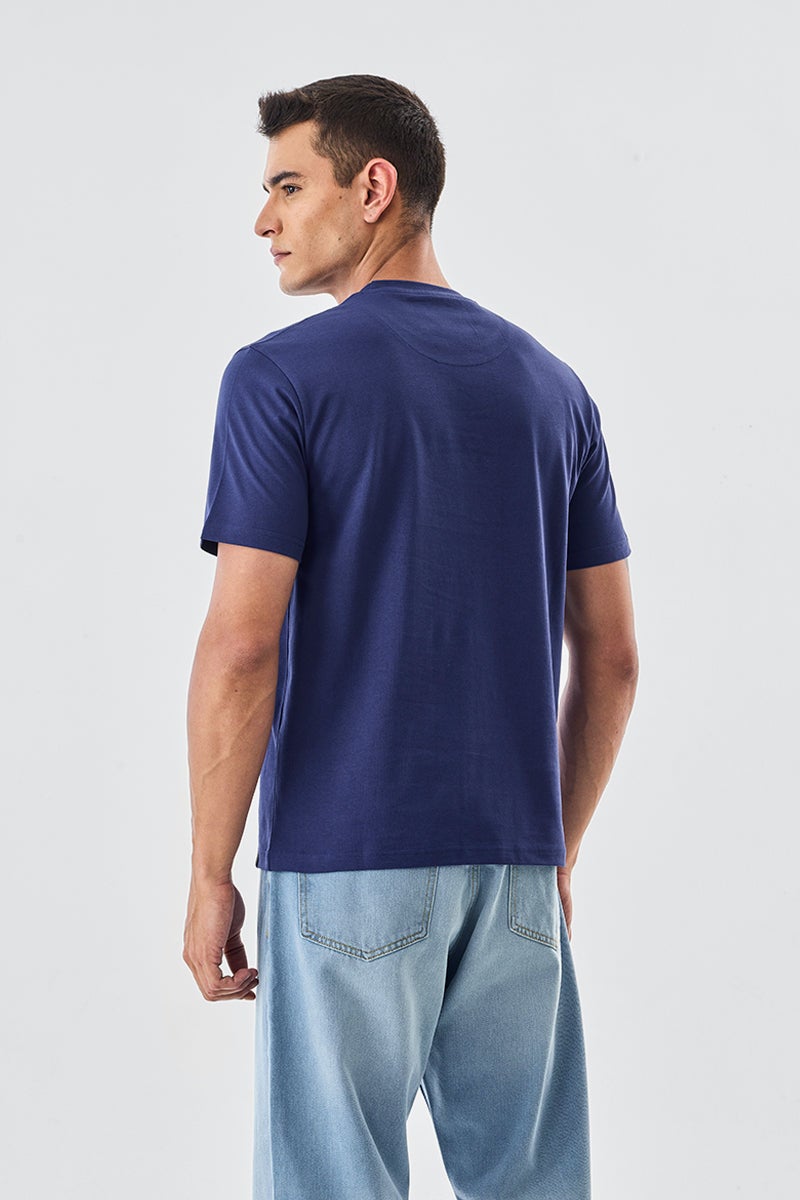 سنيتش تيشيرت قطن % بقصة عادية من كور لاب - Image 5