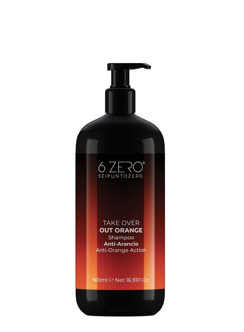 TAKE OVER  OUT ORANGE SHAMPOO 500 ML