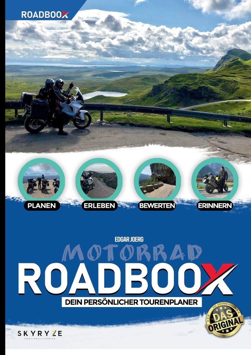 ROADBOOX Motorrad: PLANEN-ERLEBEN-BEWERTEN-ERINNERN
