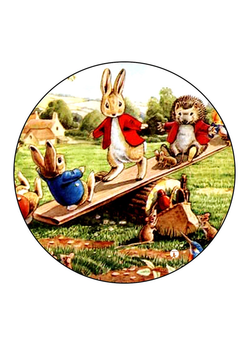 RKN Animals Printed Mouse Pad Multicolour