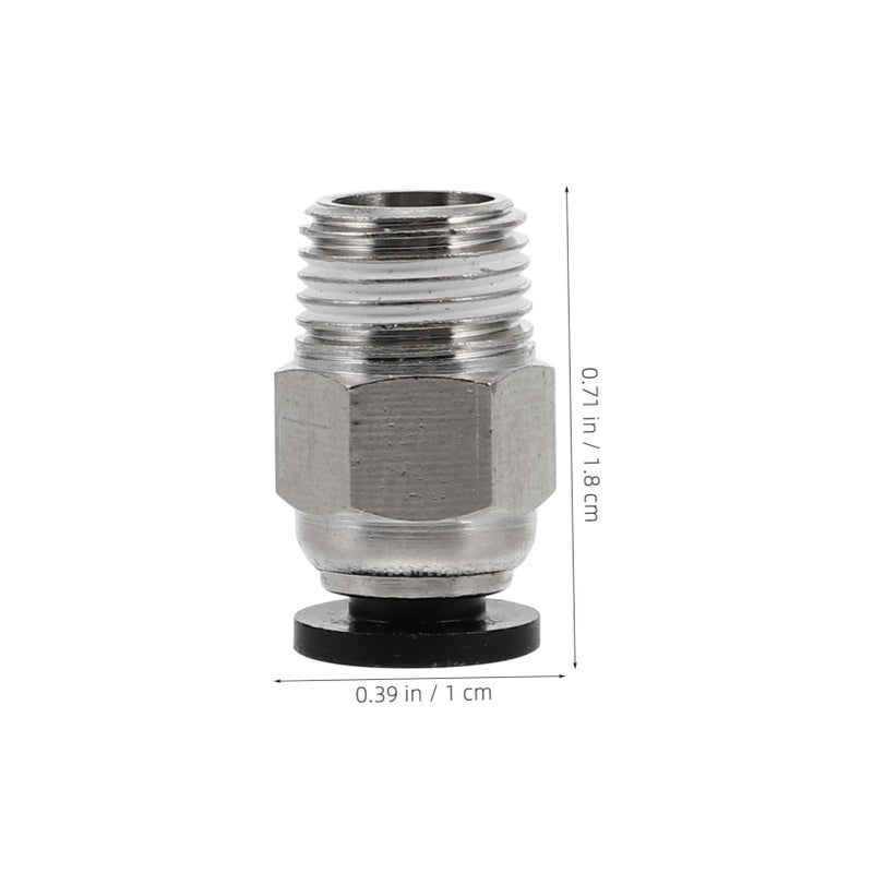 Quick Release Pneumatic Push Connectors 10pcs Set For Air Tools And Systems - Image 3