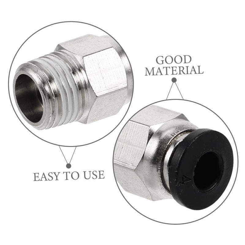 Quick Release Pneumatic Push Connectors 10pcs Set For Air Tools And Systems - Image 4