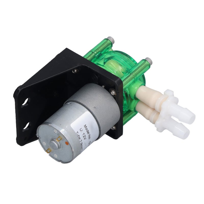 Corrosion Resistant Peristaltic Pump 700ml Per Min 300rpm PC Nylon Shell Large Flow Durable Peristaltic Pump - Small Size BPT Tube for Laboratories Chemical Processing - Image 2