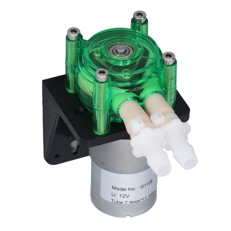 Corrosion Resistant Peristaltic Pump 700ml Per Min 300rpm PC Nylon Shell Large Flow Durable Peristaltic Pump - Small Size BPT Tube for Laboratories Chemical Processing - Image 1