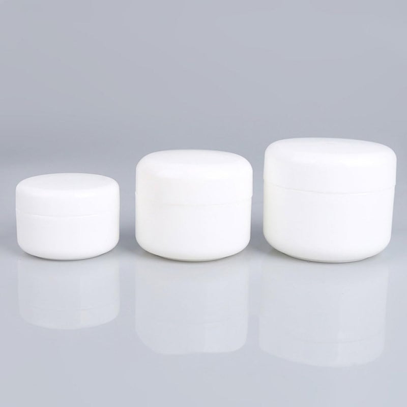 6pcs 250g White Pp Face Cream Containers Empty Cosmetic Jars Leak-proof Sub-packing Jars for Travel and Sample Storage - Image 4