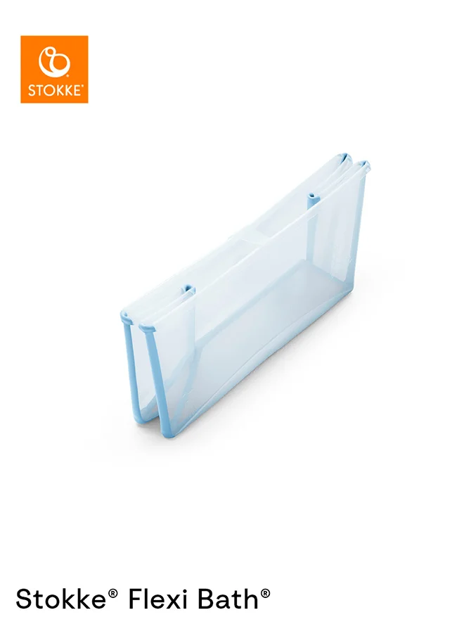 ستوك Flexi Bath X Large Extra-Large Foldable Baby Bath In Ocean Blue