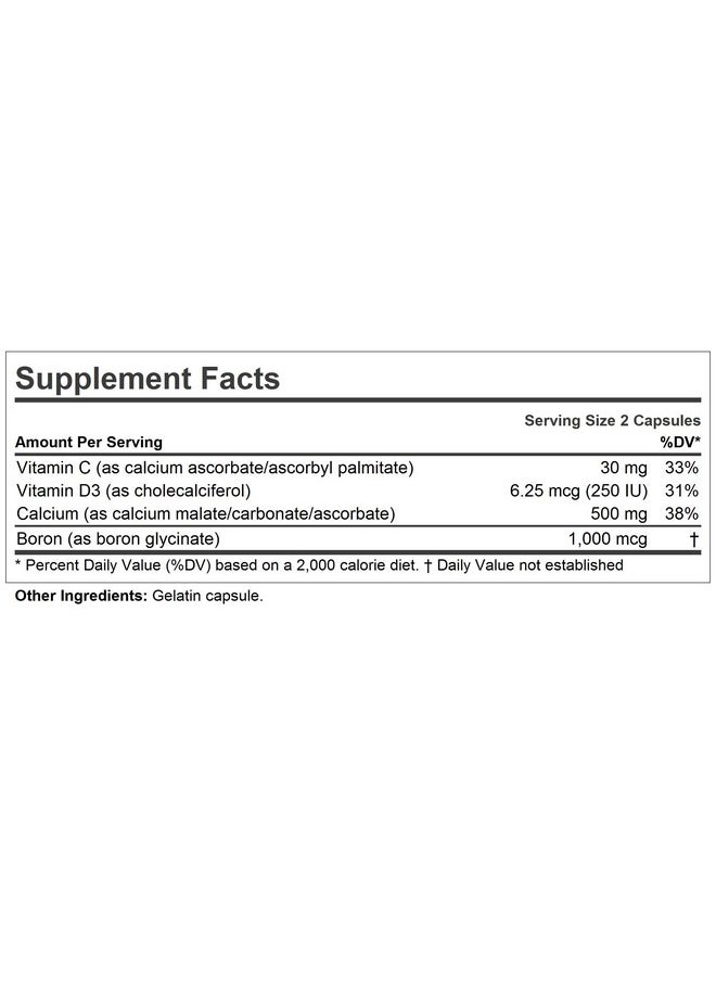 Calcium Intensive Care 60 Capsules Maintains Healthy Bone And Skeletal Tissues. Vitamin D & Boron. Ultrafine Highly Absorbable Powder In Easytoswallow Capsule. No Additives. - pzsku/Z8D12A10F56CDF4BB1EDAZ/45/_/1698053688/6b55175e-e7c5-49ff-9f2d-48fbc072f183