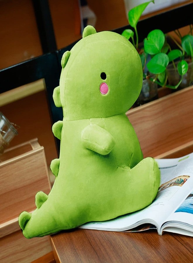 AVSHUB Soft Toys Cute Dinosaur Plush Stuffed Animals Toys Dolls Dino Plushie, Birthday Gifts for Kids Girl Boys (Green 40 CM) - Image 2