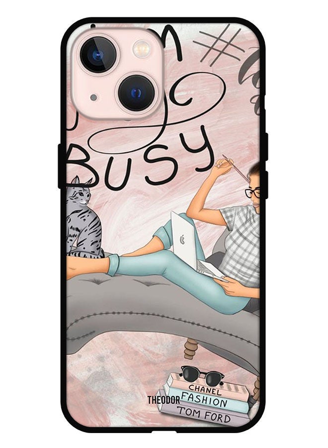 Theodor Protective Case Cover For iPhone 13 Busy Girl - Image 1