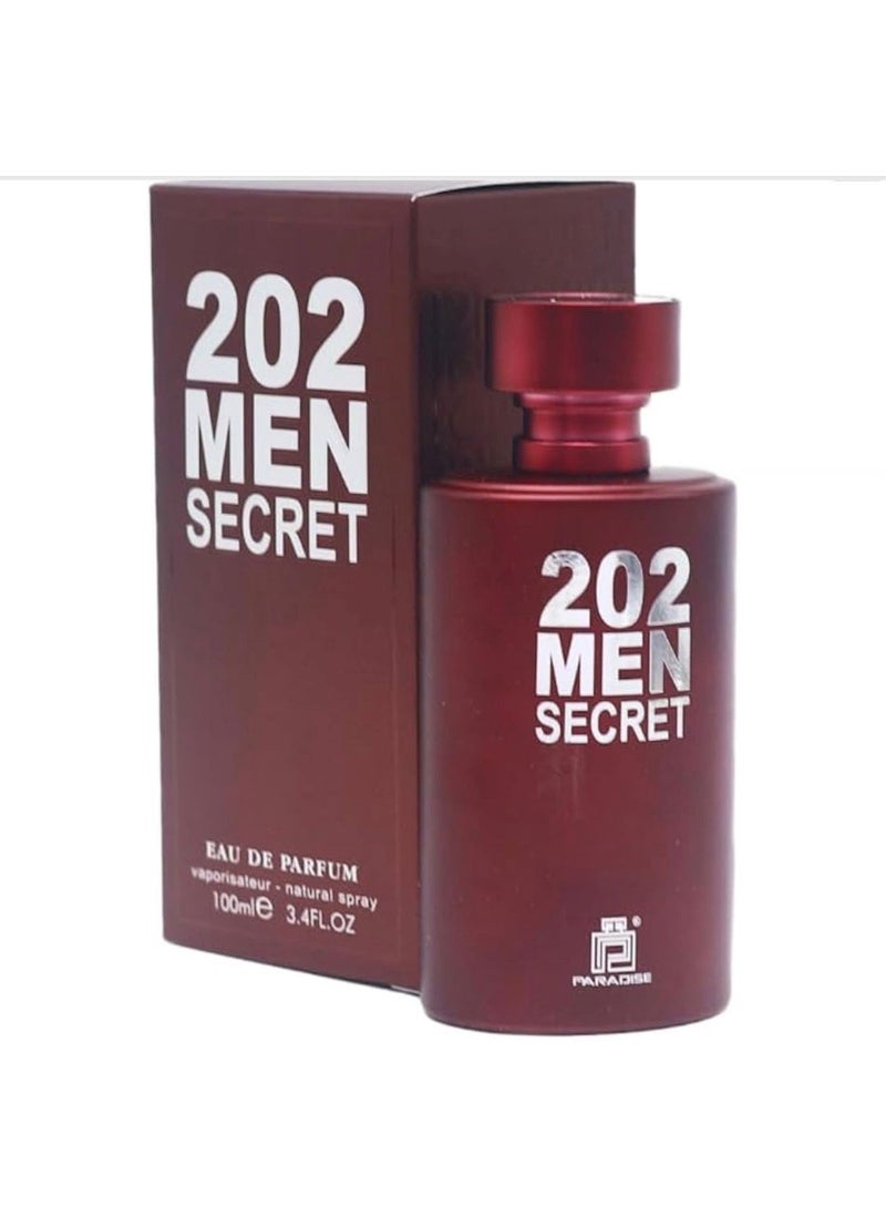 Paradise 202 MEN SECRET EAU DE PERFUME 100ml By Paradise - Image 1