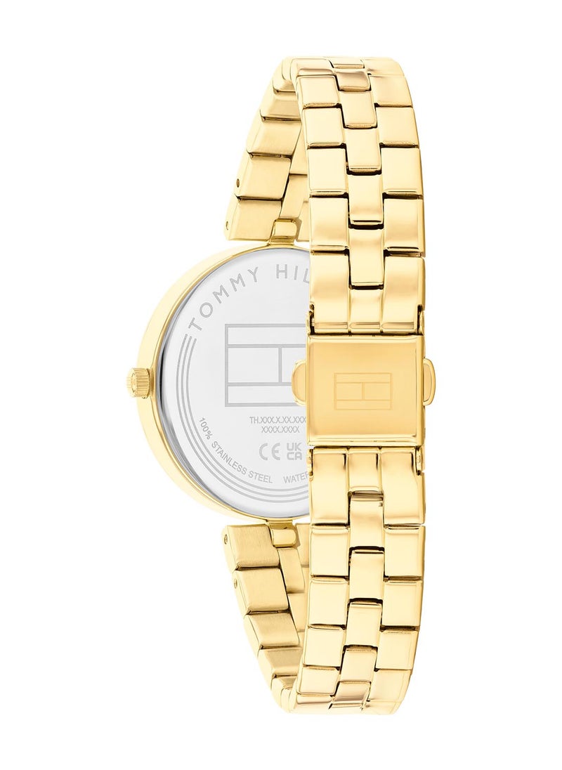 TOMMY HILFIGER - Women's Analog Round Shape Stainless Steel Wrist Watch 1782685 - 34 Mm - Image 1