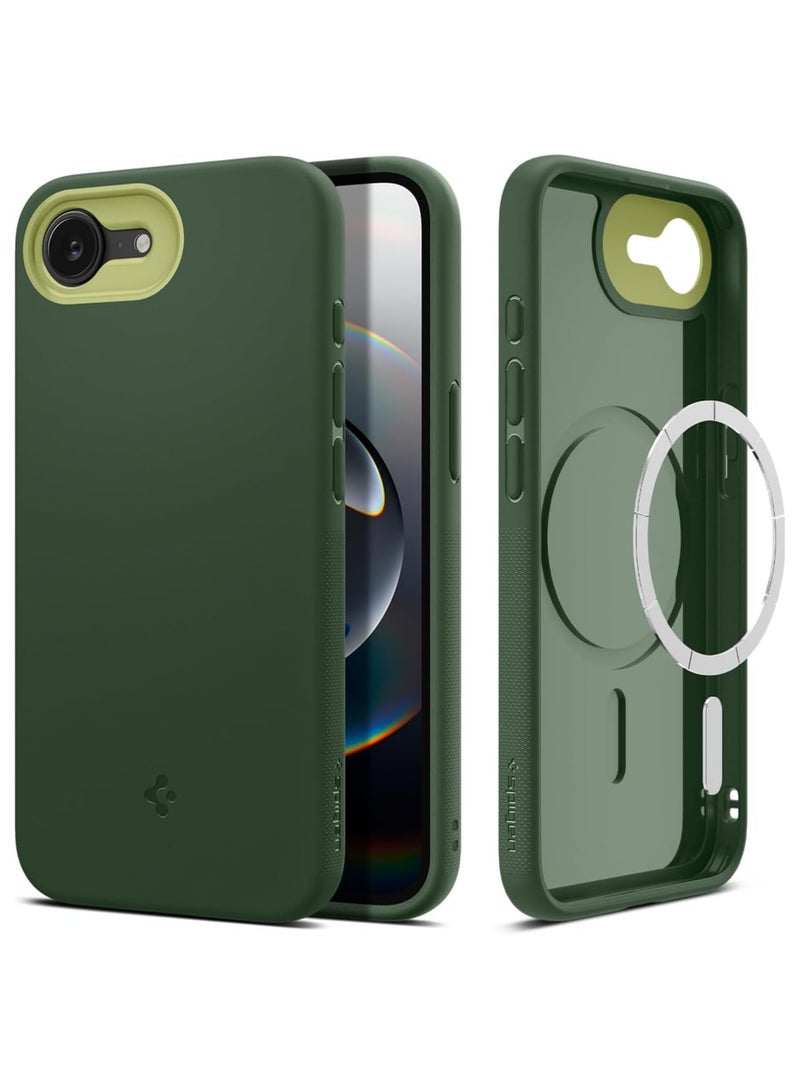 Spigen Nano Pop MagFit iPhone 16e MagSafe Case Cover (2025) - Avo Green - Image 1