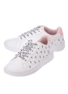 Disney Mickey Mouse Sneaker Shoes For Women - White