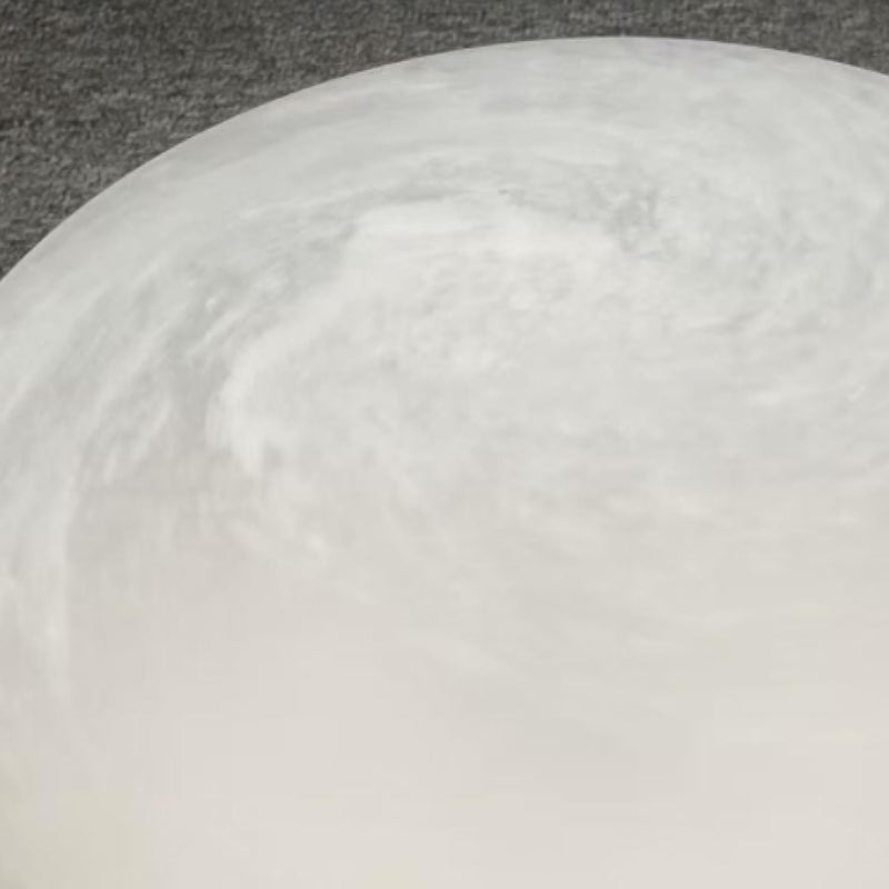 مصباح سقف LED بحجم 12 بوصة، قوة 24 واط، مثبت بطريقة متساوية مع السطح (Flush Mount)، بتصميم دائري ومنخفض الارتفاع، لغرف النوم وغرف المعيشة وغرف الطعام، باللون الأبيض. - Image 3
