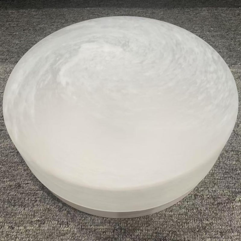 مصباح سقف LED بحجم 12 بوصة، قوة 24 واط، مثبت بطريقة متساوية مع السطح (Flush Mount)، بتصميم دائري ومنخفض الارتفاع، لغرف النوم وغرف المعيشة وغرف الطعام، باللون الأبيض. - Image 5