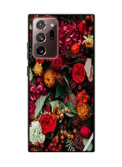 Protective Case Cover For Samsung Galaxy Note20 Ultra 5G Colourful Flower Design Multicolour